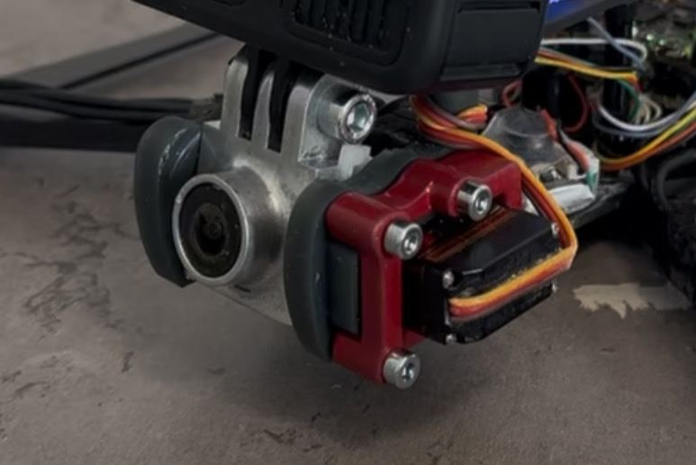 ServoTilt FPV — Camera tilt and Action Camera mount retrofit kit